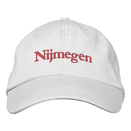 Casquette Brodée Nijmegen Embroidered Baseball Cap (Devant)
