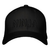 Casquette Brodée Ninja (Devant)