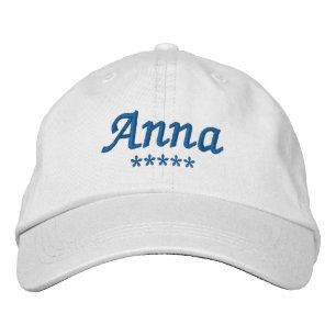 Casquette Brodée Nom Anna