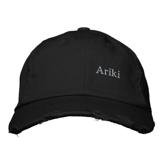 Casquette Brodée Nom brodé Ariki Mens, (Devant)