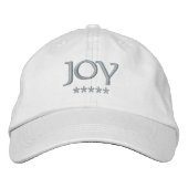 Casquette Brodée Nom de la joie (Devant)