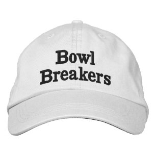 Casquette Brodée Nom de l'équipe des brise-boles de pelouse