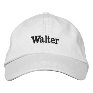 Casquette Brodée Nom de Walter Brodé,