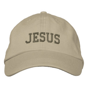 Casquette Brodée Nom Jésus Casquette/Casquette de baseball brodé
