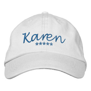 Casquette Brodée Nom Karen