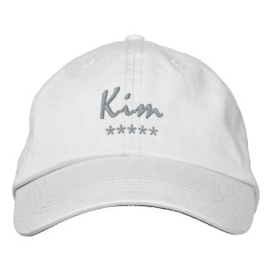 Casquette Brodée Nom Kim