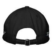 Casquette Brodée Nom masculin "Zahir" brodé, (Dos)