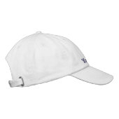 Casquette Brodée Nom personnalisé de l'Ancre (Droite)