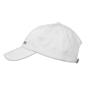 Casquette Brodée Nom personnalisé de l'Ancre (Gauche)