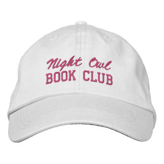 Casquette Brodée Nom personnalisé du club de lecture