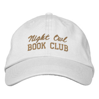 Casquette Brodée Nom personnalisé du club de lecture
