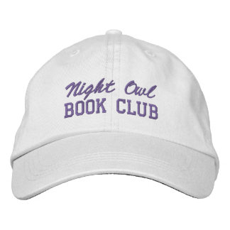 Casquette Brodée Nom personnalisé du club de lecture