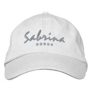 Casquette Brodée Nom Sabrina