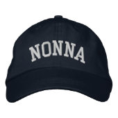 Casquette Brodée Nonna Arched Athletic (Devant)