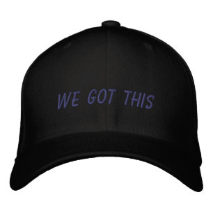 Casquette Brodée Nous Avons Compris   Devis Inspiration en noir