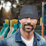 Casquette Brodée NOUVEAU DAD - est.2020<br><div class="desc">Casquette brodé conçu pour les DADS qui commencent leur vie parentale en 2020. Design de texte amusant sur les relations familiales par lumirala.</div>