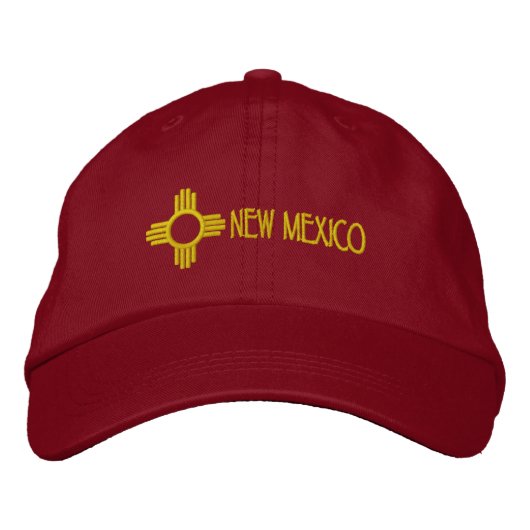 Casquette Brodée Nouveau-Mexique (Devant)