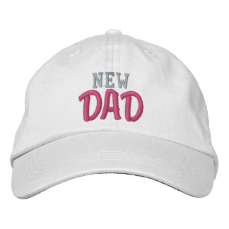 Casquette Brodée Nouveau papa de bébé fille, parent fier de nouveau