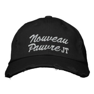 Casquette Brodée Nouveau Pauvre (pauvre) - SRF