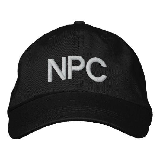 CASQUETTE BRODÉE NPC (Devant)