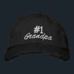 Casquette Brodée Numéro 1 Grand-père<br><div class="desc">Numéro 1 Grand-père Casquette brodé</div>