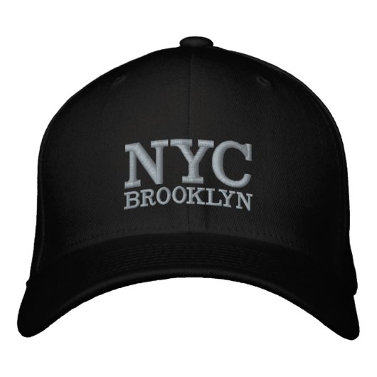 Casquette Brodée NYC Brooklyn (Devant)