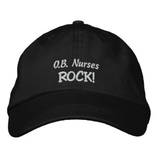 Casquette Brodée O.B. Nurses Rock !