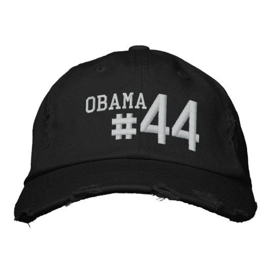 Casquette Brodée Obama 2012 (Devant)