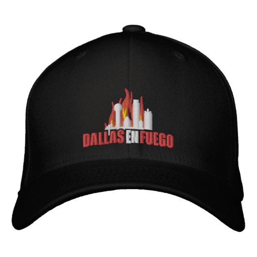 Casquette Brodée Official Dallas En Fuego Hat (Devant)