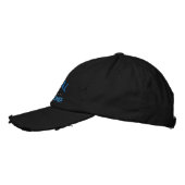 Casquette Brodée Official Eclipse Watcher Fun Saying Black (Gauche)