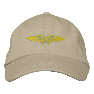 Casquette Brodée Officier de vol de la marine