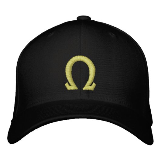 Casquette Brodée oméga (Devant)