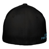 Casquette Brodée OnLife Prevention Noir (Dos)