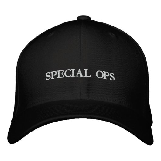 CASQUETTE BRODÉE OPÉRATIONS SPÉCIALES (Devant)