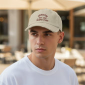 Casquette Brodée Oregon Est 1859 Beaver State Embroidered Cap