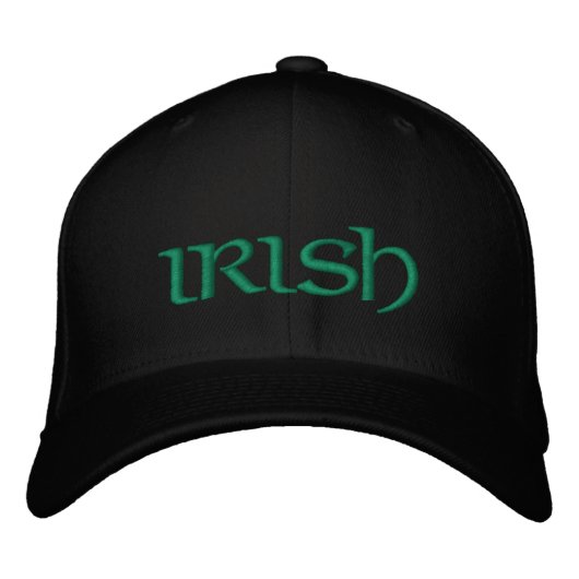 Casquette Brodée Orgueil vert irlandais coutume cool St Patrick’s D (Devant)