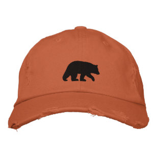 Casquette Brodée Ours noir