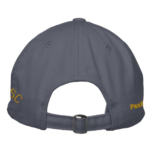 Casquette Brodée PAN-Cap-blue x gold (Dos)