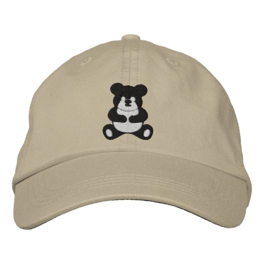 Casquette Brodée Panda Lover Embroidered Cap (Devant)