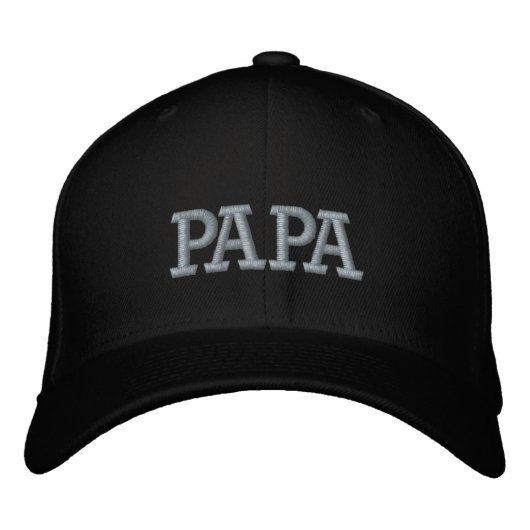 Casquette Brodée Papa (Devant)