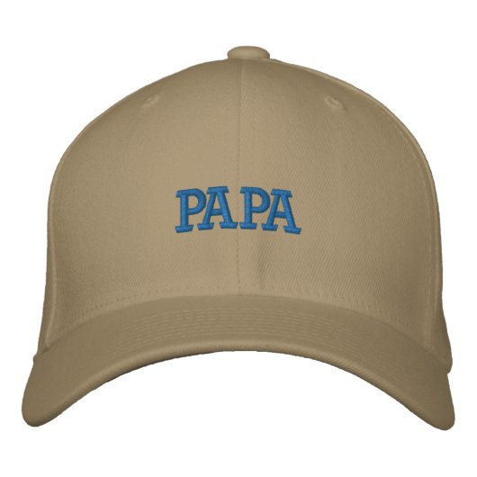 Casquette Brodée Papa (Devant)