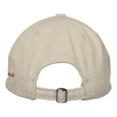 Casquette Brodée Papa Bear Brown Bear Silhouette personnalisée (Dos)
