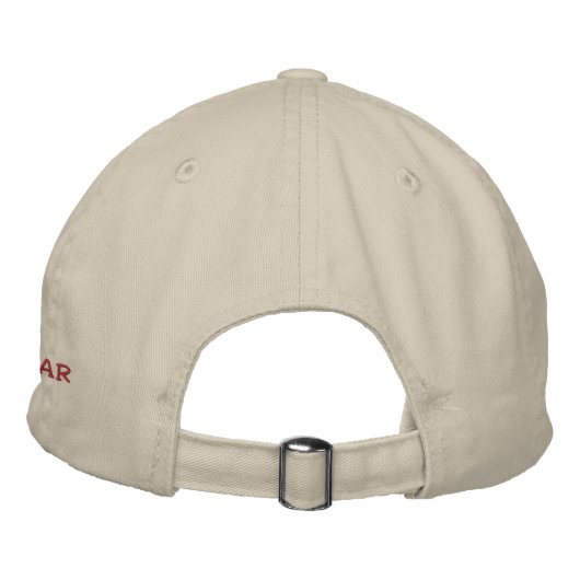 Casquette Brodée Papa Bear Brown Bear Silhouette personnalisée (Dos)