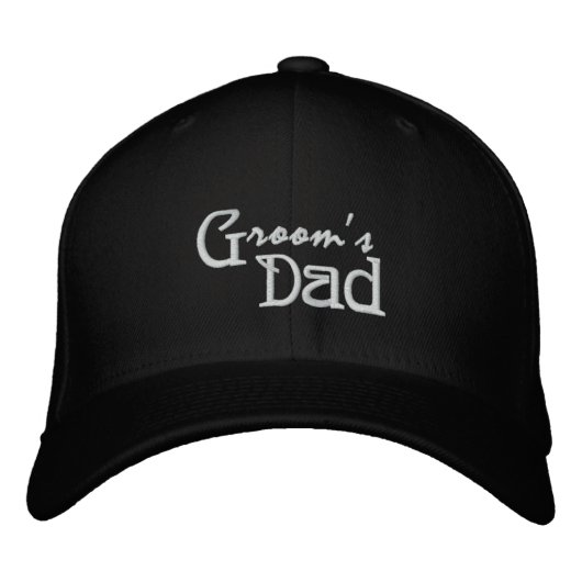 Casquette Brodée Papa de Groom (Devant)
