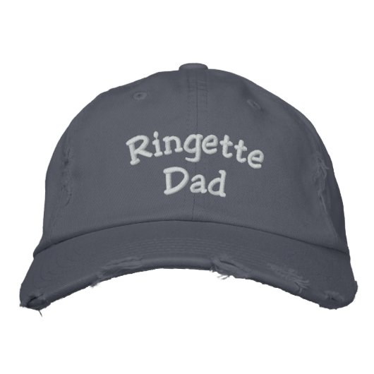 Casquette Brodée "Papa Ringette" (Devant)