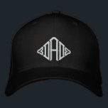Casquette Brodée Papa Simple Typographie Moderne Personnalisé<br><div class="desc">Le Casquette de baseball brodé personnalisé Papa est un simple texte brodé moderne "Papa". Parfait comme cadeau pour papa pour la Fête des pères,  Noël,  anniversaire et plus. Créé par Evco Studio www.zazzle.com/store/evcostudio</div>