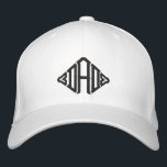 Casquette Brodée Papa Simple Typographie Moderne Personnalisé<br><div class="desc">Le Casquette de baseball brodé personnalisé Papa est un simple texte brodé moderne "Papa". Parfait comme cadeau pour papa pour la Fête des pères,  Noël,  anniversaire et plus. Créé par Evco Studio www.zazzle.com/store/evcostudio</div>