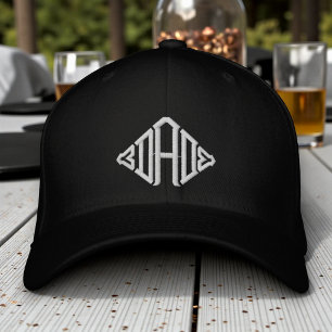 Casquette Brodée Papa Simple Typographie Moderne Personnalisé