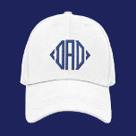 Casquette Brodée Papa Simple Typographie Moderne Personnalisé<br><div class="desc">Le Casquette de baseball brodé personnalisé Papa est un simple texte brodé moderne "Papa". Parfait comme cadeau pour papa pour la Fête des pères,  Noël,  anniversaire et plus. Créé par Evco Studio www.zazzle.com/store/evcostudio</div>