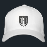 Casquette Brodée Papa Simple Typographie Moderne Personnalisé<br><div class="desc">Le Casquette de baseball brodé personnalisé Papa est un simple texte brodé moderne "Papa". Parfait comme cadeau pour papa pour la Fête des pères,  Noël,  anniversaire et plus. Créé par Evco Studio www.zazzle.com/store/evcostudio</div>